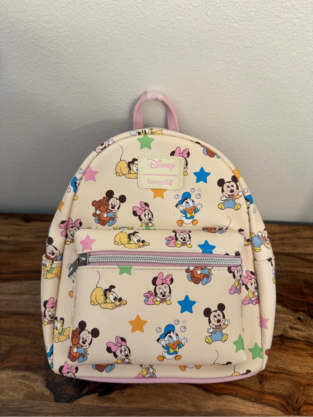 Loungefly Cream Disney Baby Characters Mini Backpack - NEW, Never Used